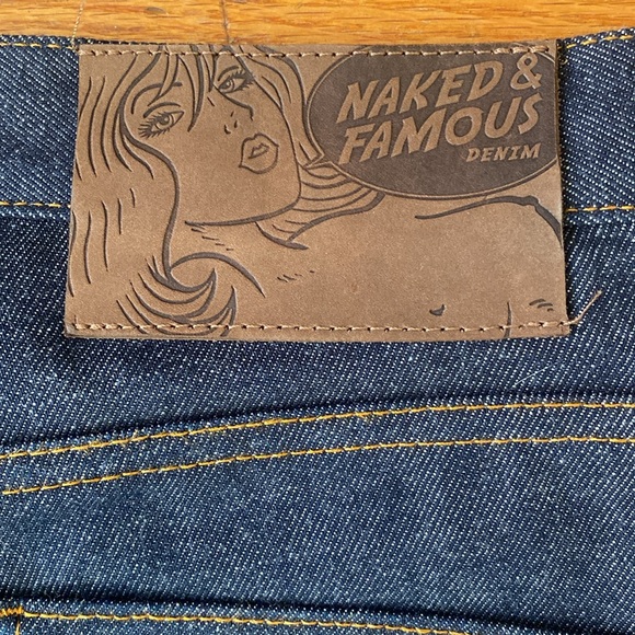 Naked and Famous Men’s denim jeans size32x31.5 Super Skinny Guy Fit - Picture 9 of 12